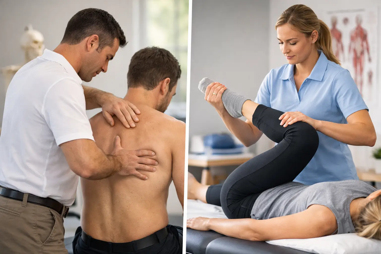 Chiropractor Versus Physiotherapy for Back Pain