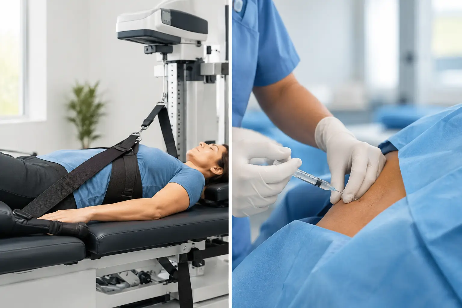 Spinal Decompression Versus Epidural Injections